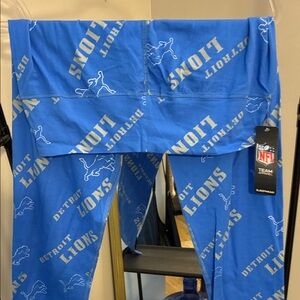Women’s Blue Detroit Lions Leggings